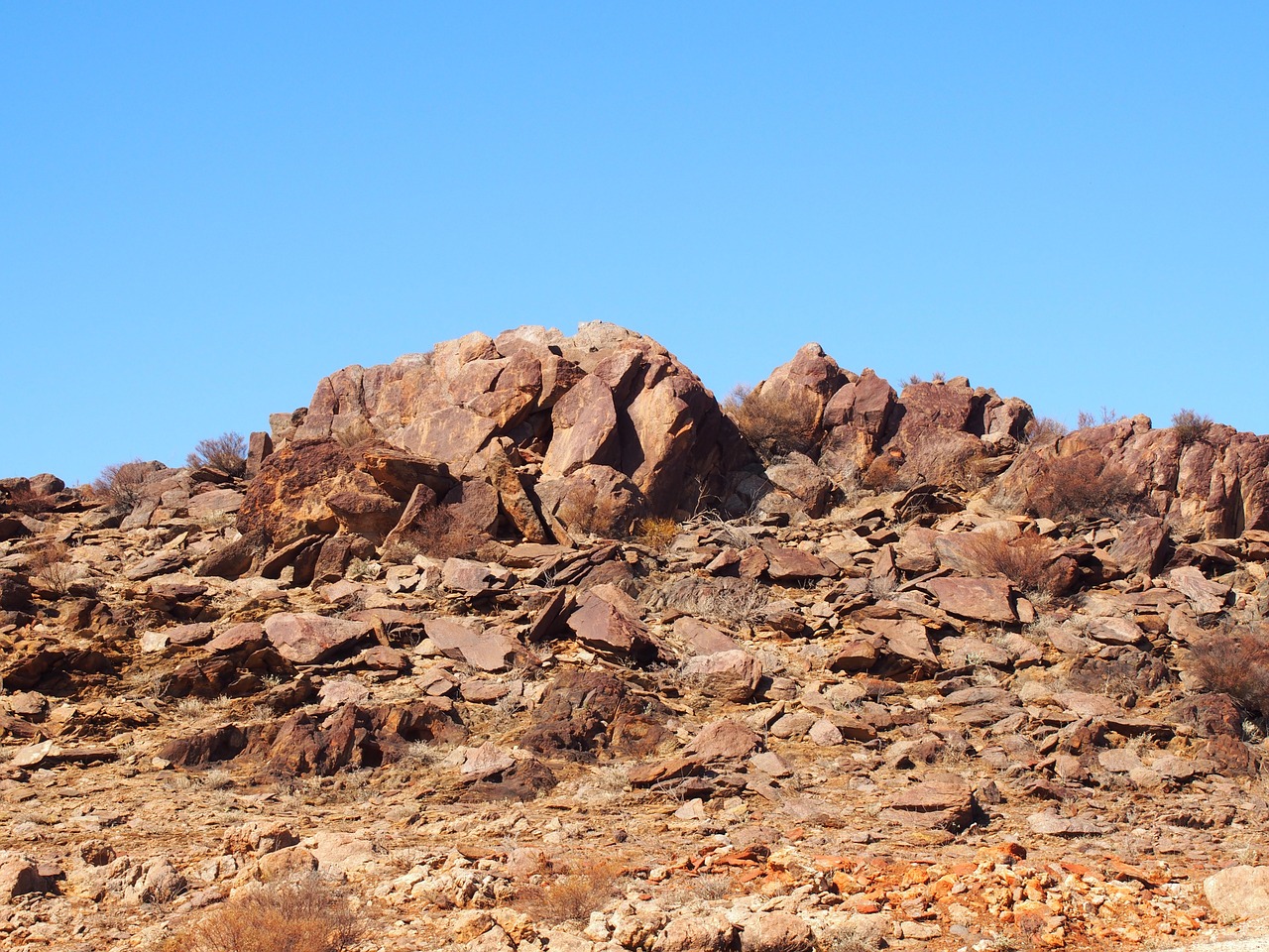 desert rock nature free photo