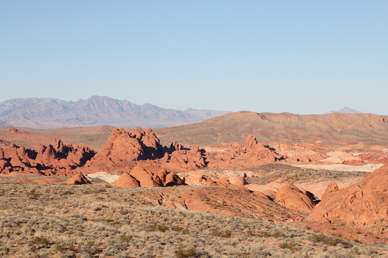 desert mountains landscape free photo