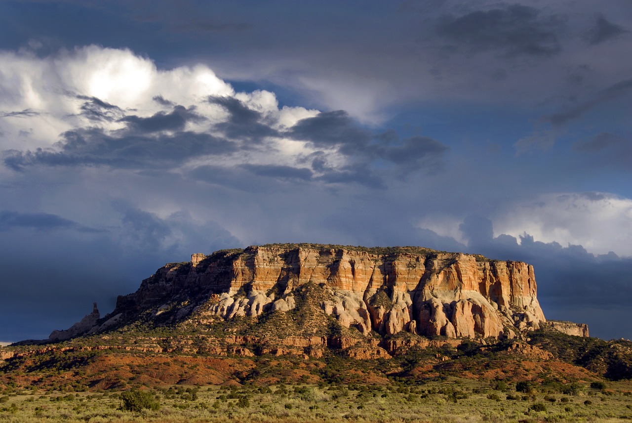 desert mesa new mexico free photo