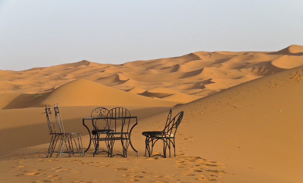 desert daybreak morocco free photo