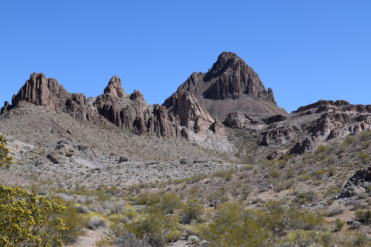 desert desert scene nature free photo