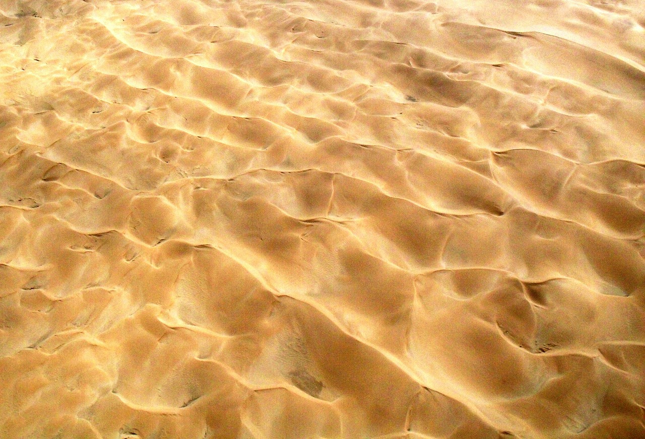 desert sand light and shade free photo