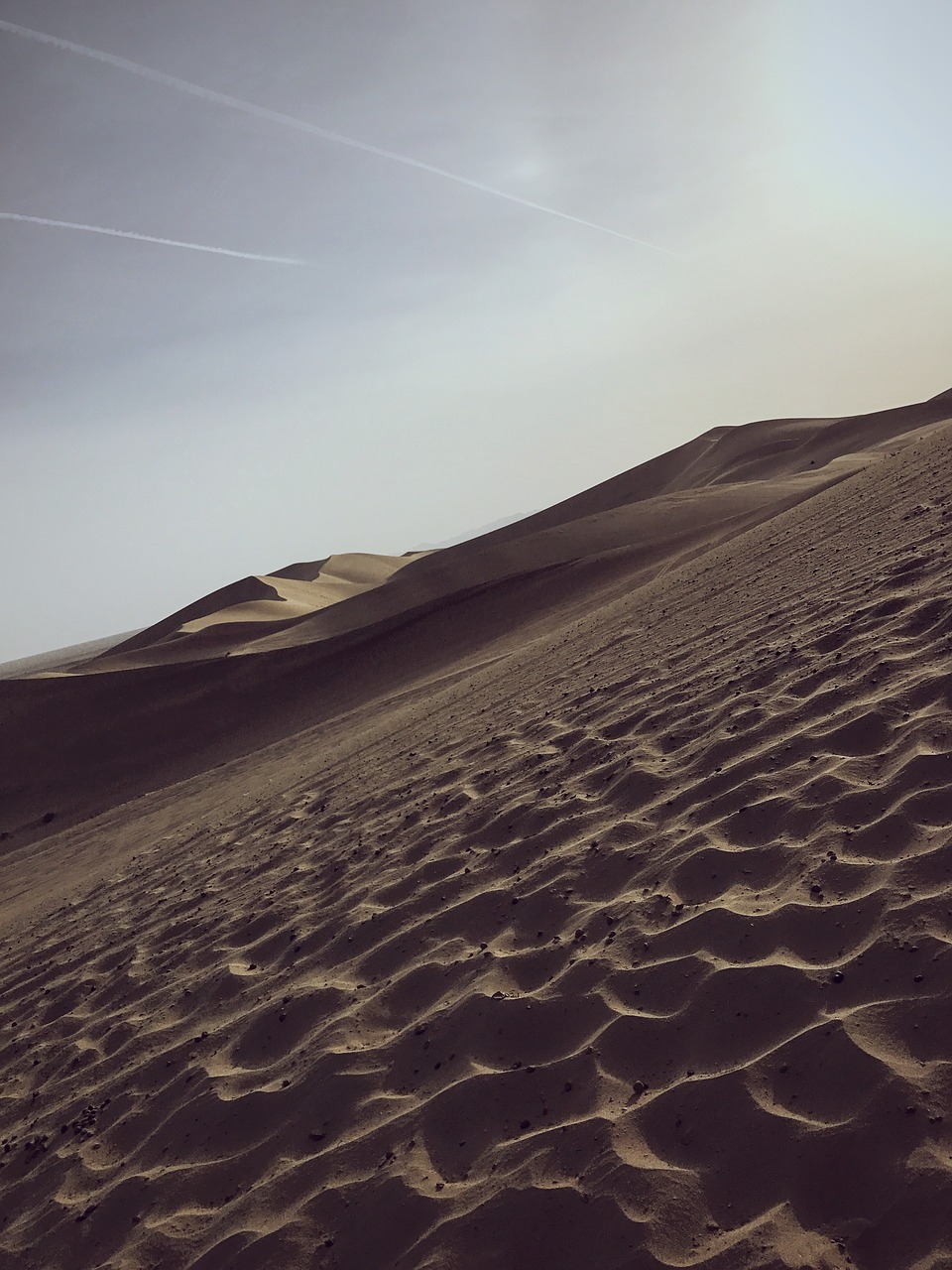 desert mingsha dune free photo
