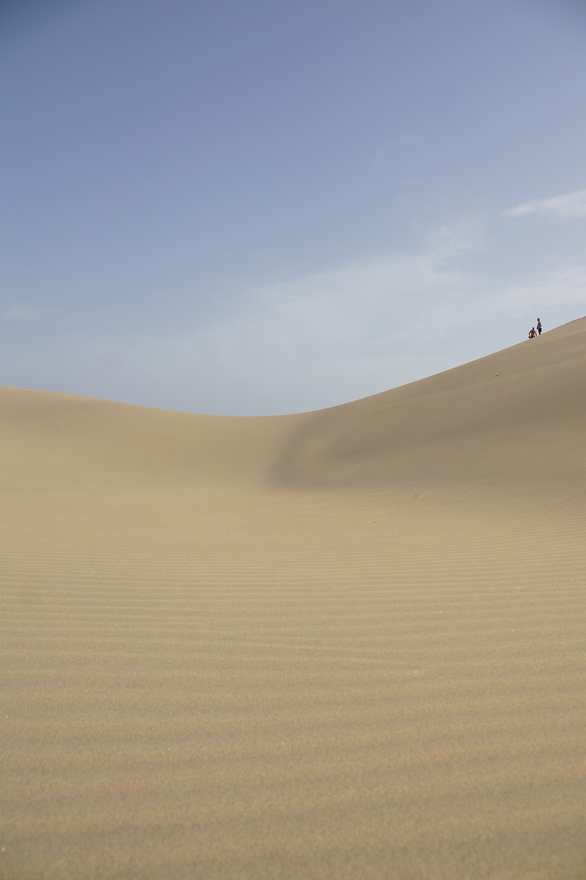 desert gran canaria beach free photo