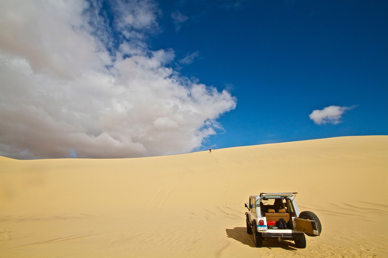 desert safari egypt free photo