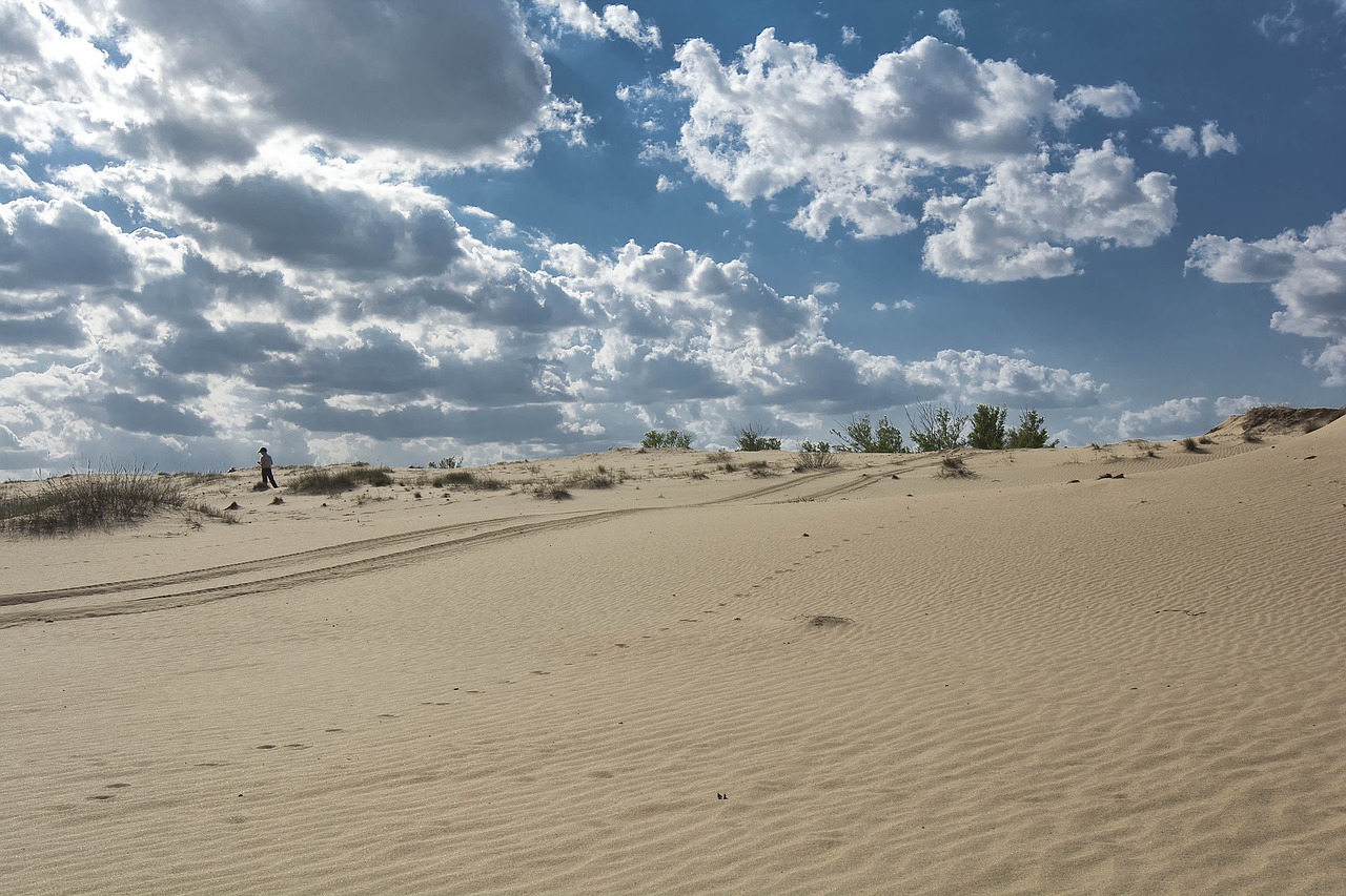 desert sand sky free photo