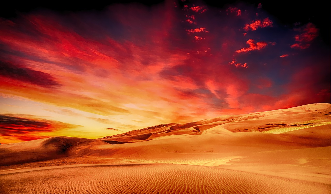 desert sand dune free photo