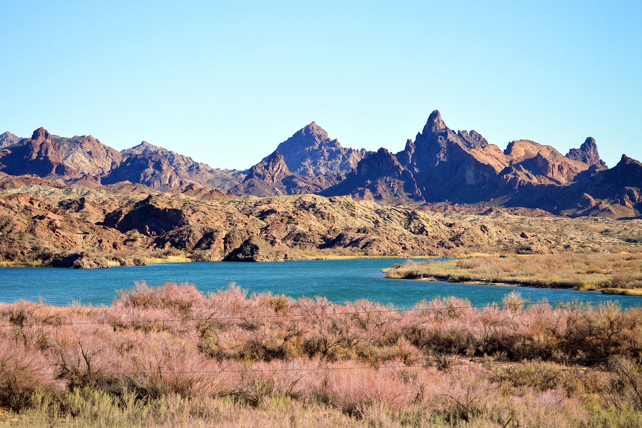 desert mountains landscape free photo