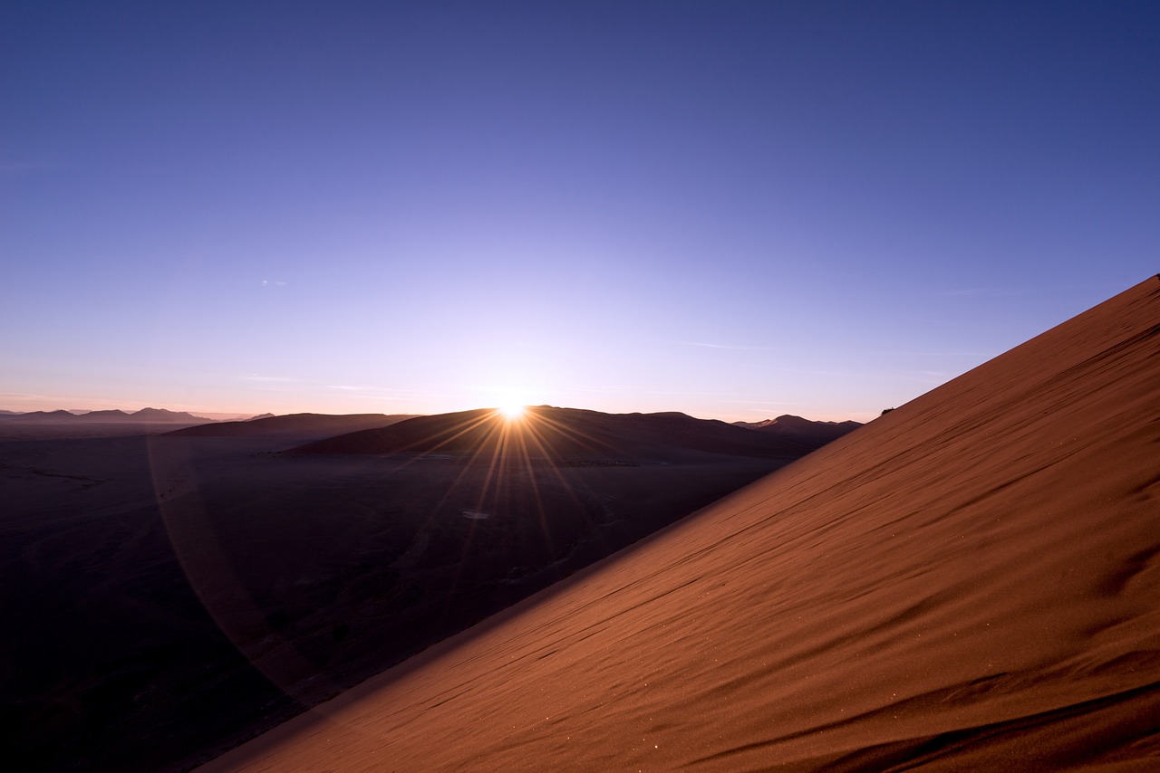 desert landscape sunny free photo