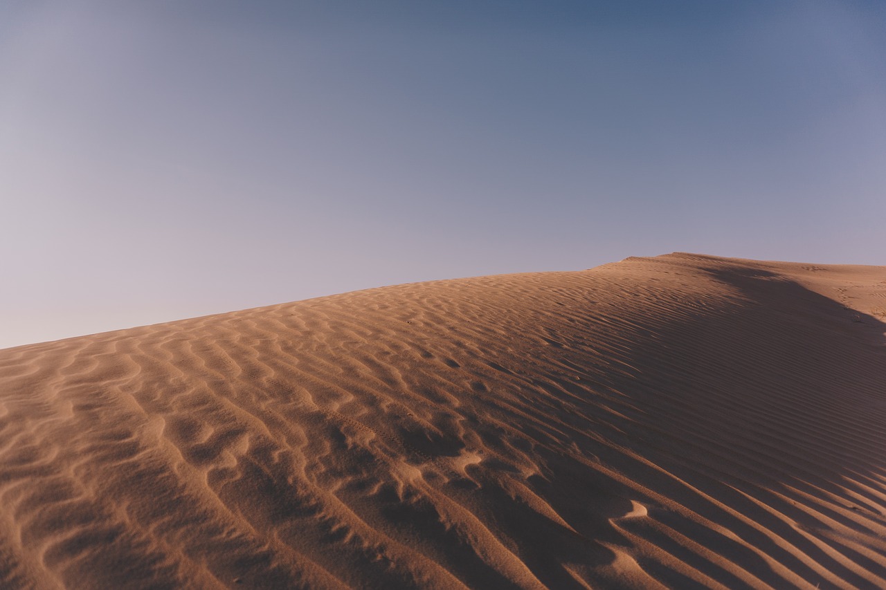 desert landscape sunny free photo