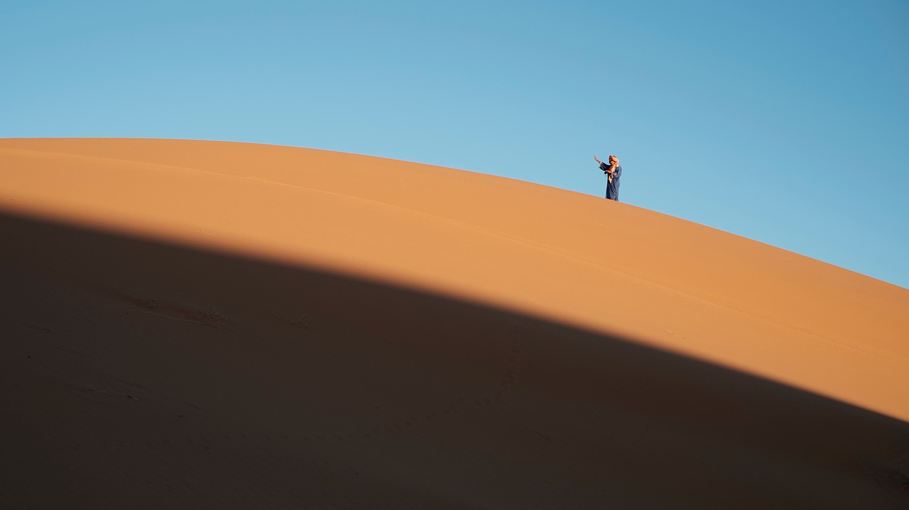 desert landscape sunny free photo