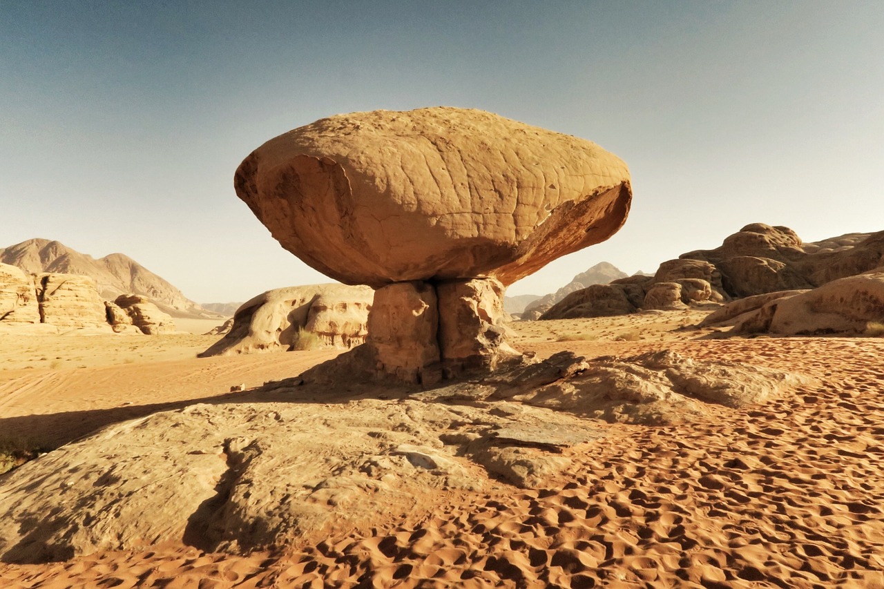 desert landscape sunny free photo