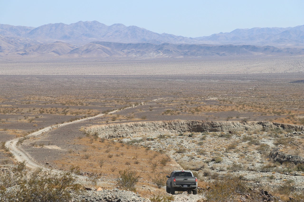 desert joshua tree national park off road free photo