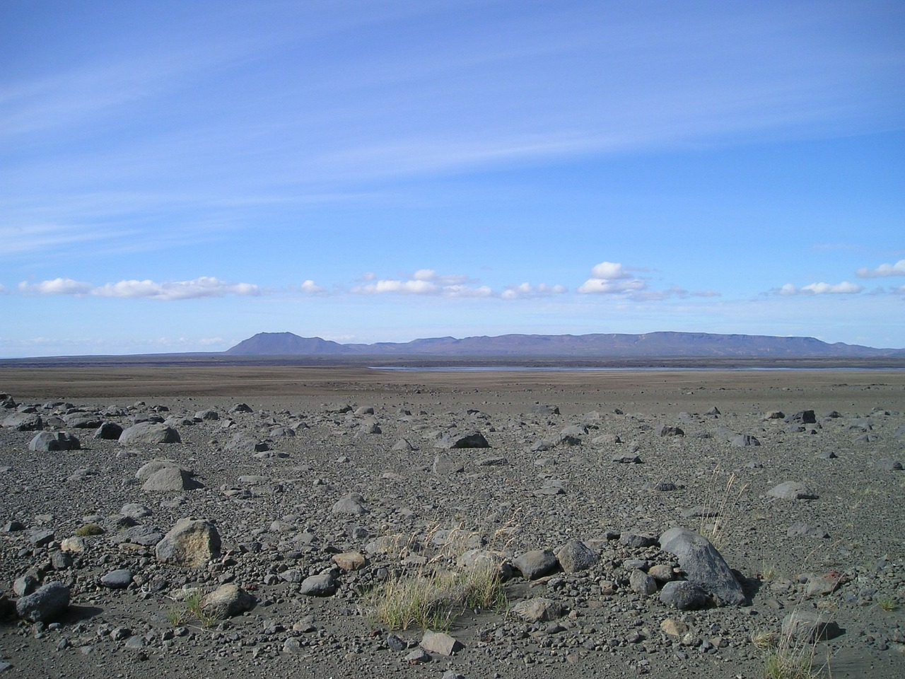 desert flat bleak free photo