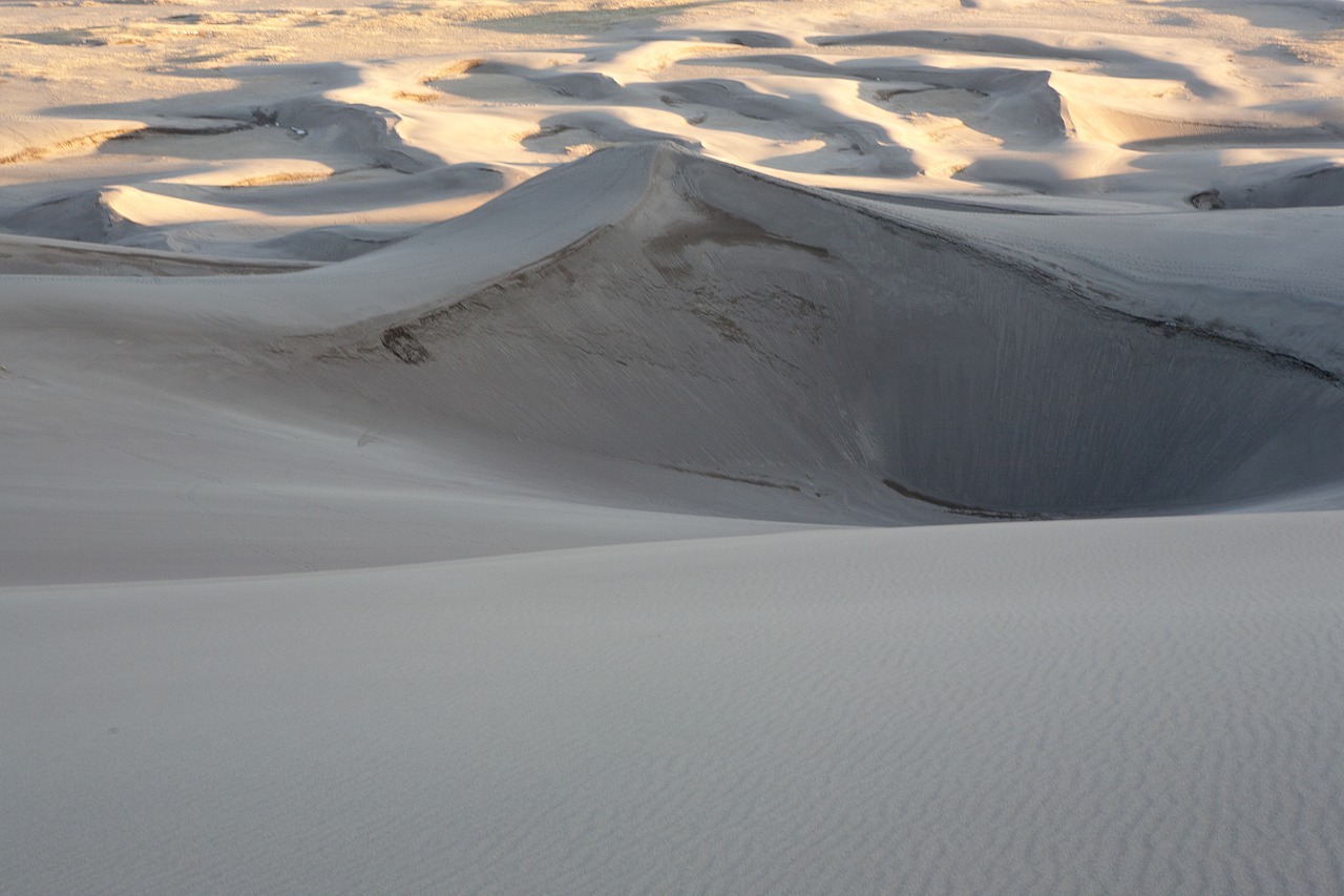 desert dunes sunset free photo