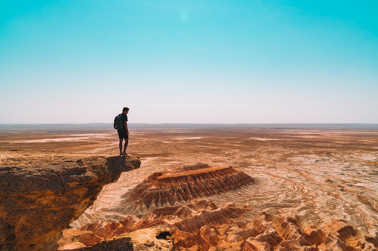 desert landscape dry free photo