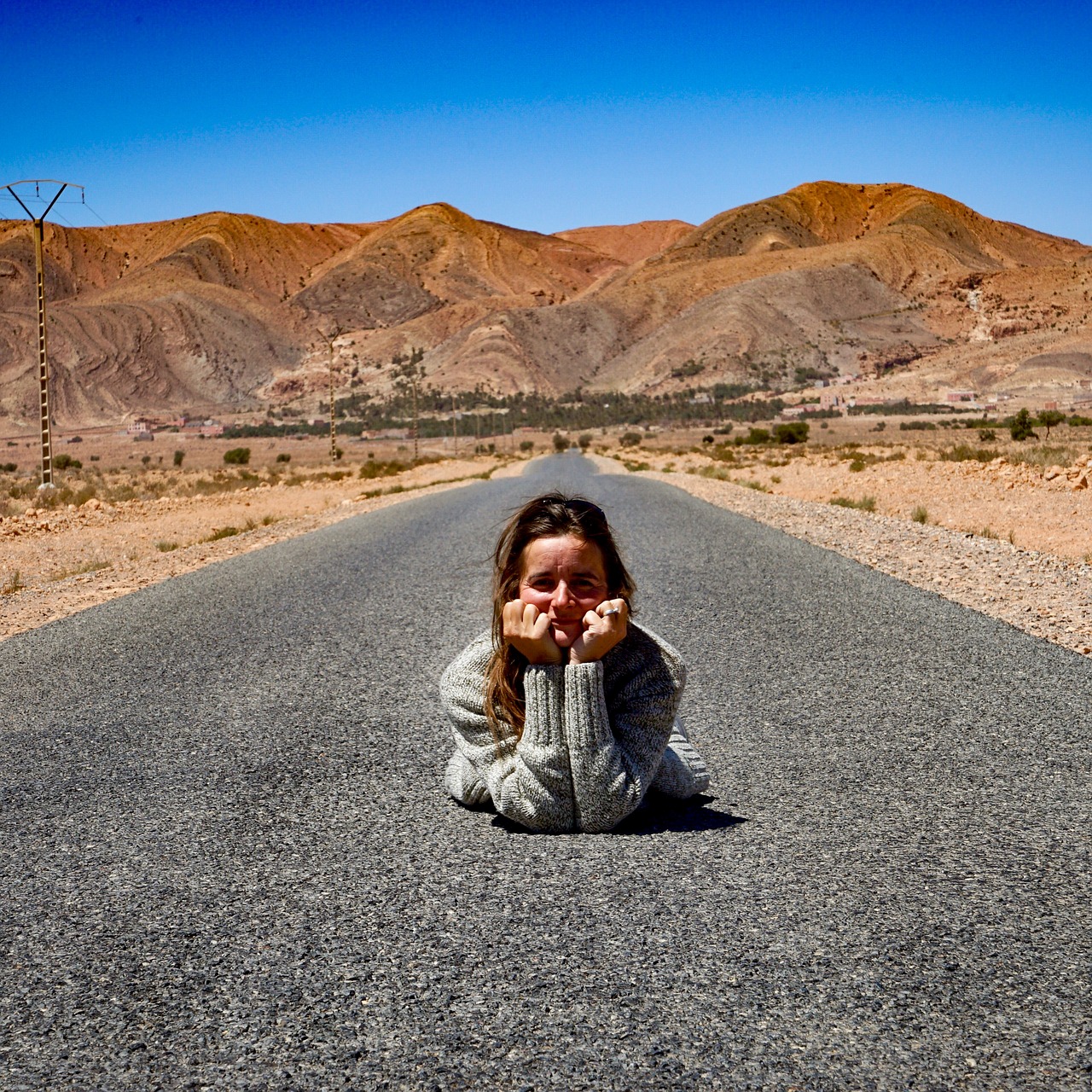 desert  road  highway free photo