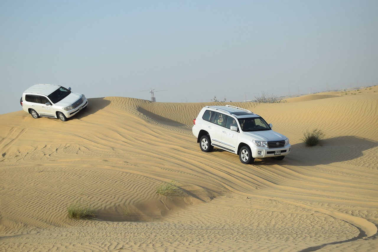 desert  car  sand free photo