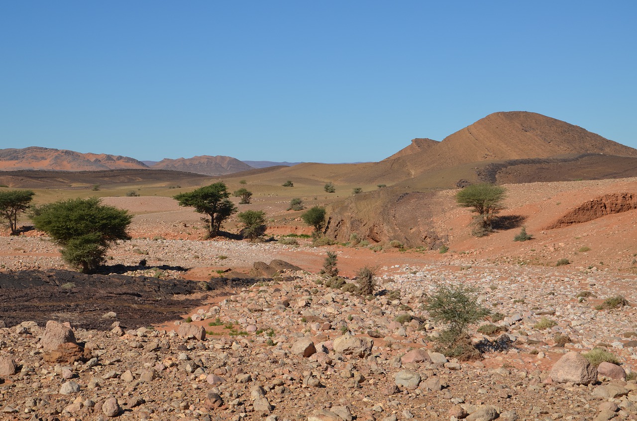 desert  stones  mountains free photo