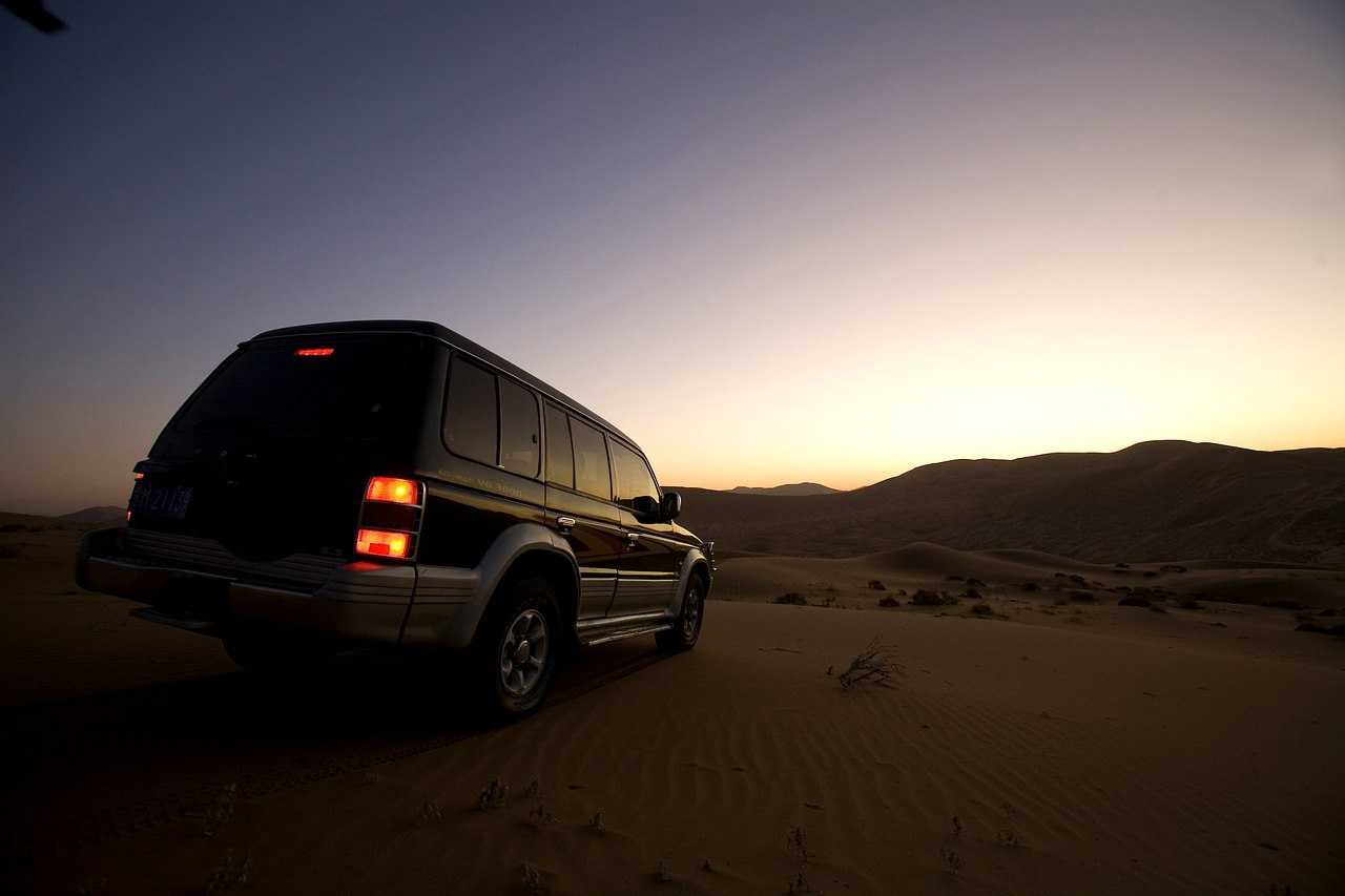 desert off road buggy sunset free photo
