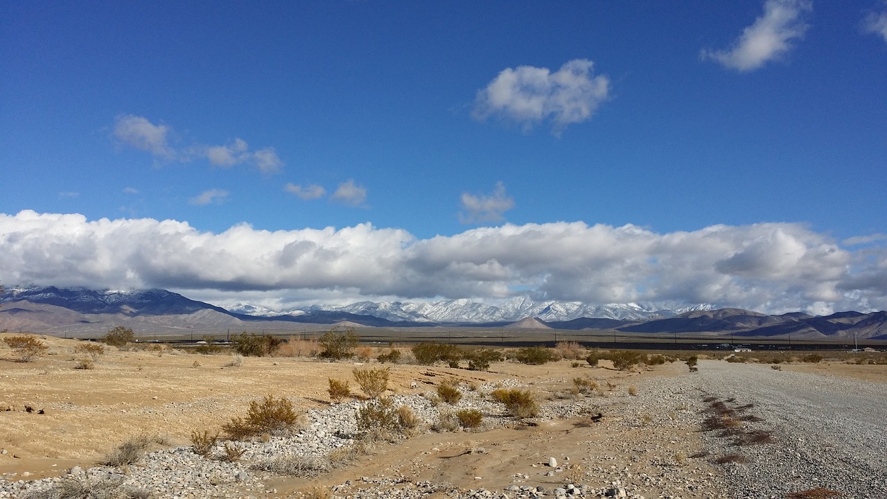 desert clouds sky free photo