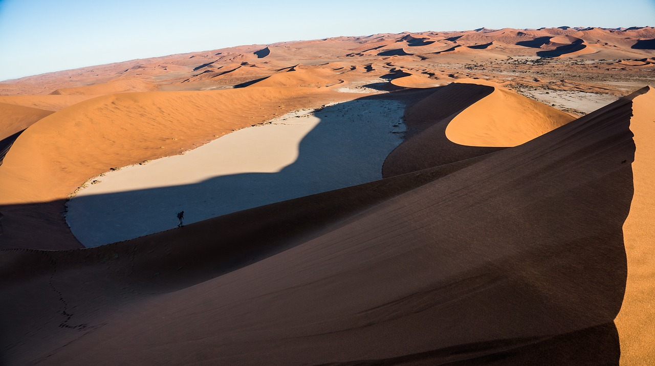 desert namibia the sun free photo