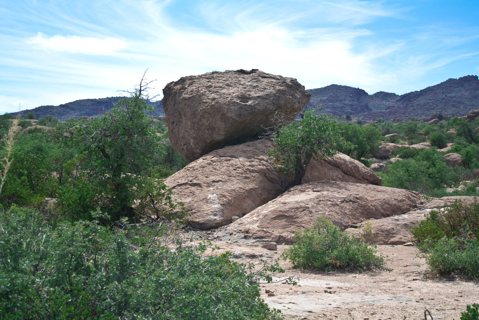 desert arizona boulders free photo