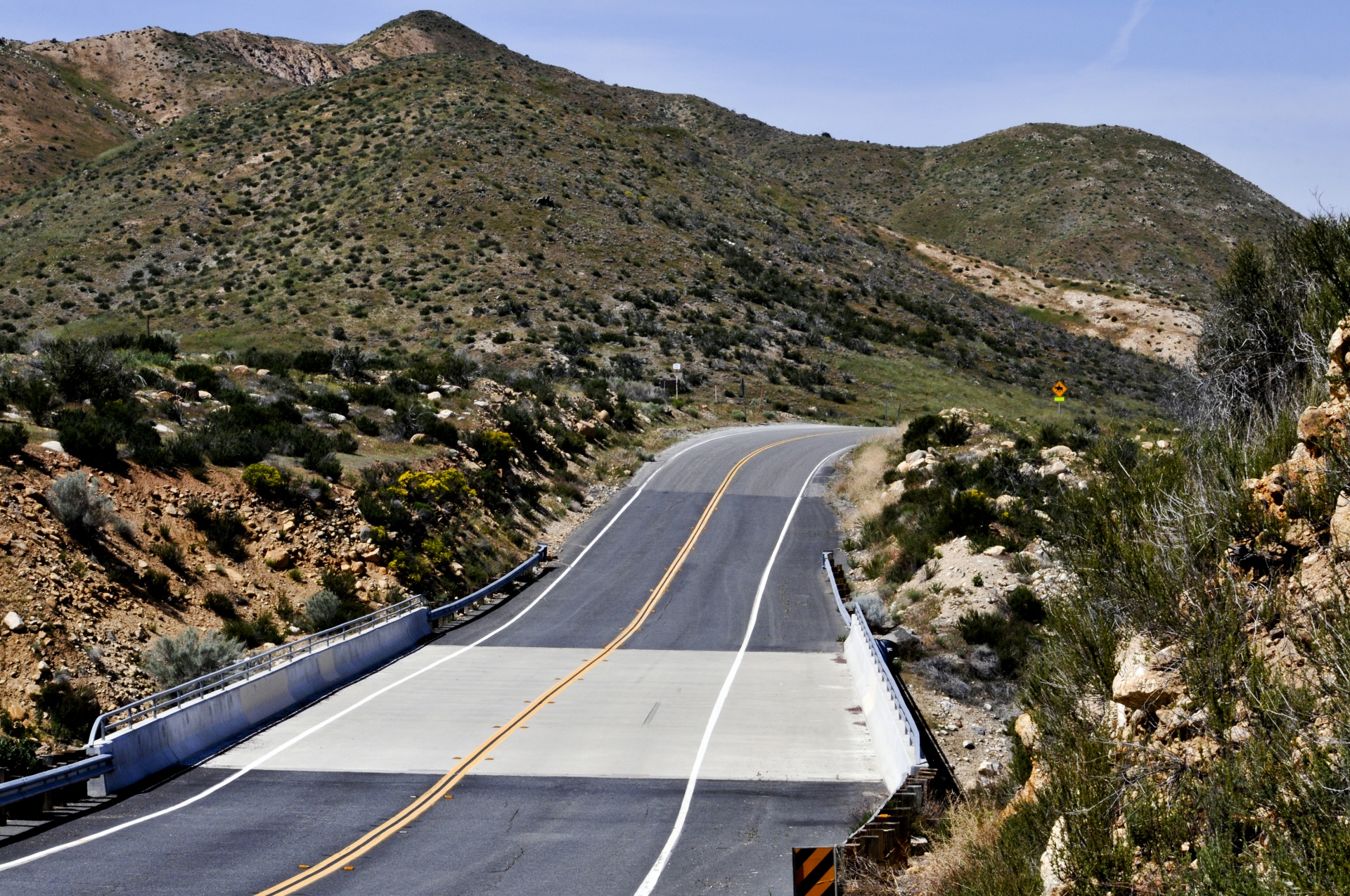 desert california highway free photo