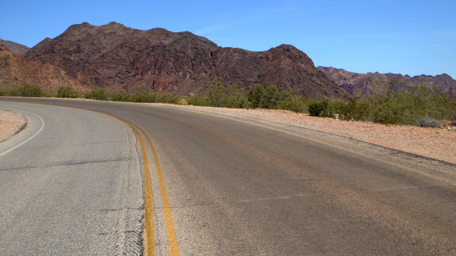 desert landscape highway free photo