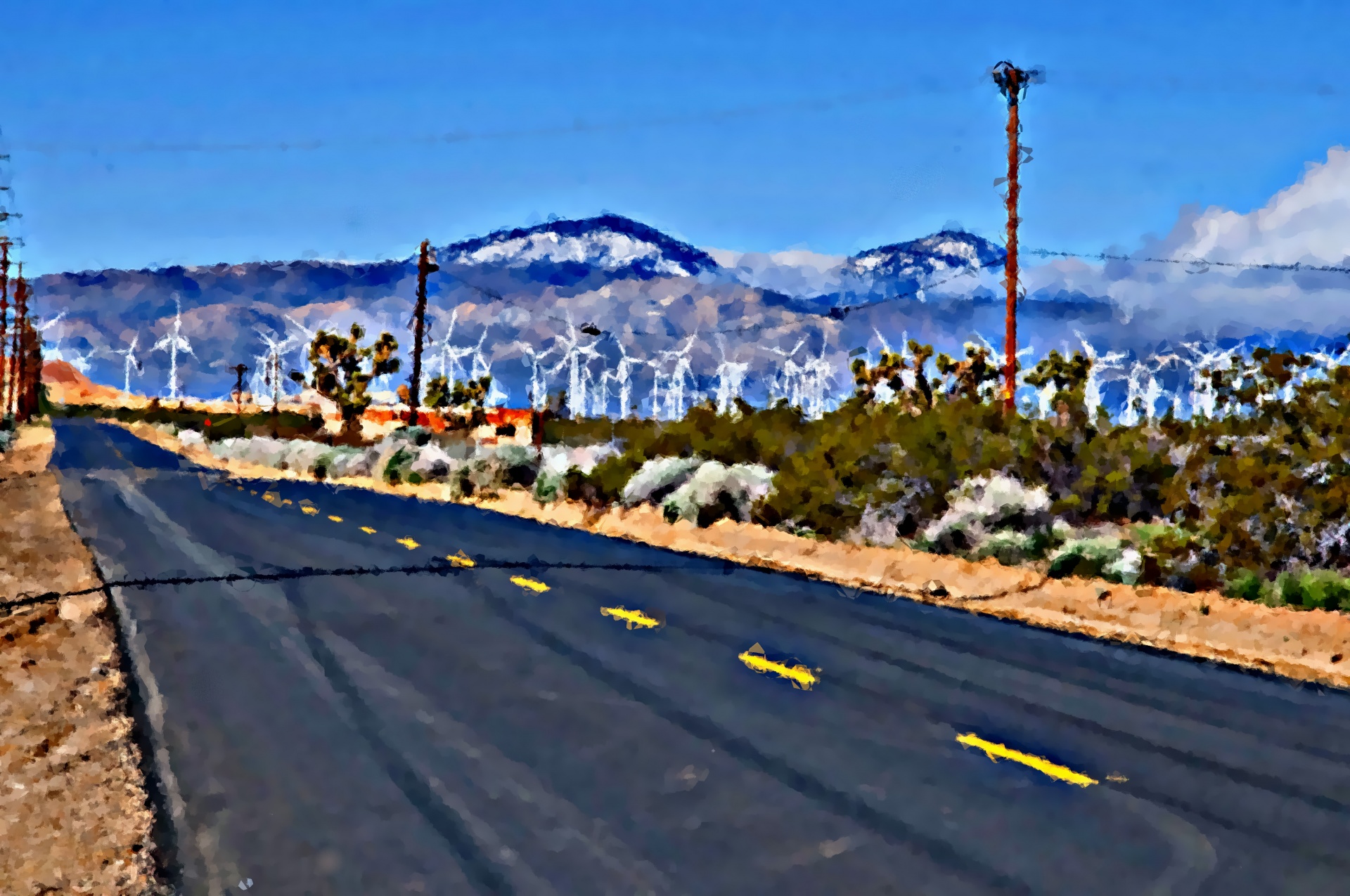 desert deserts highway free photo