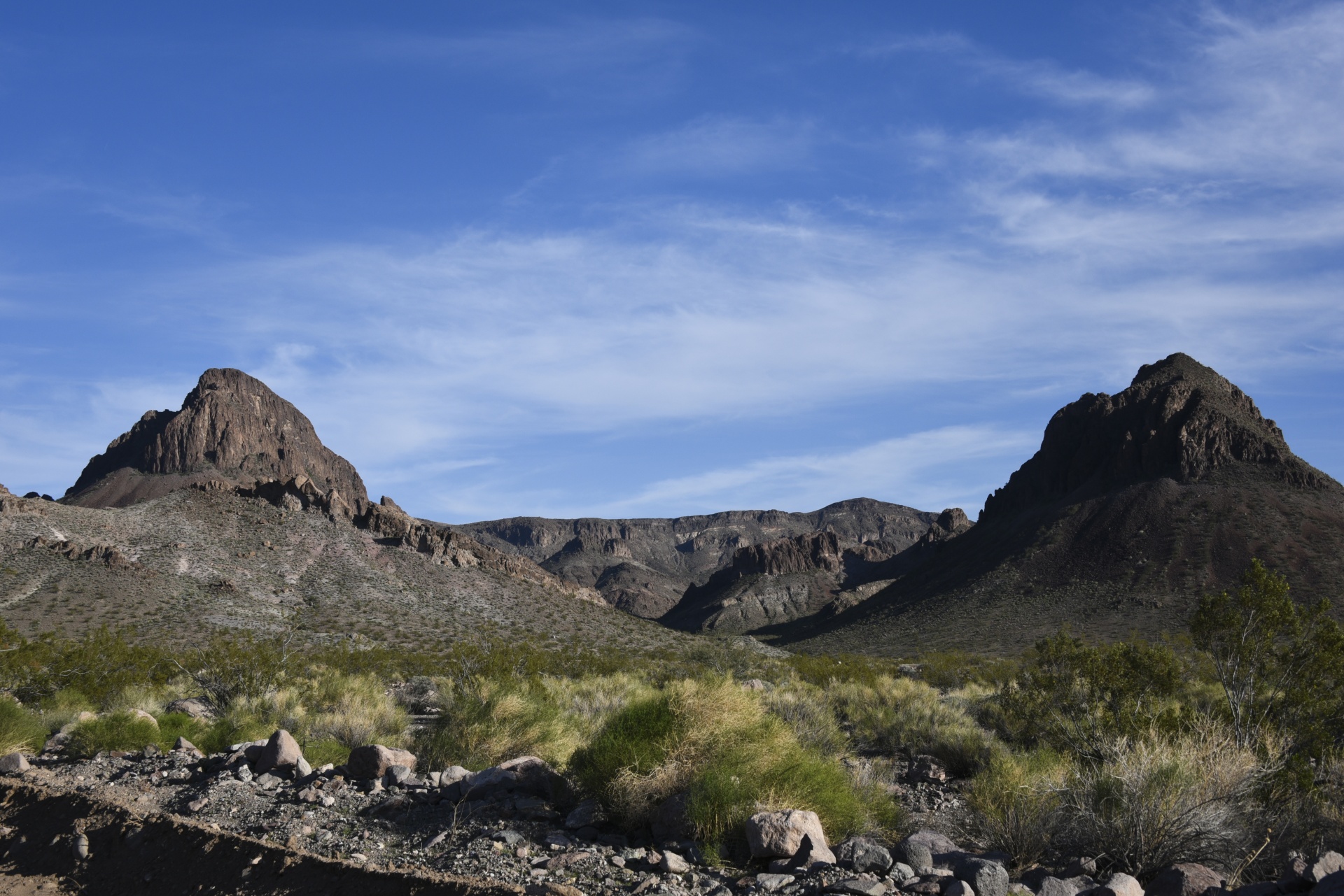 desert landscape highway free photo