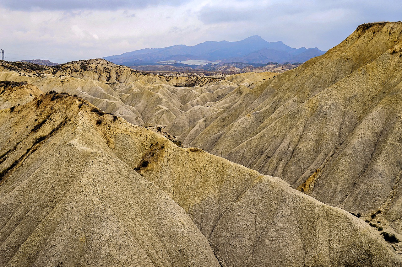 desert landscape  desert  rolling mountains free photo