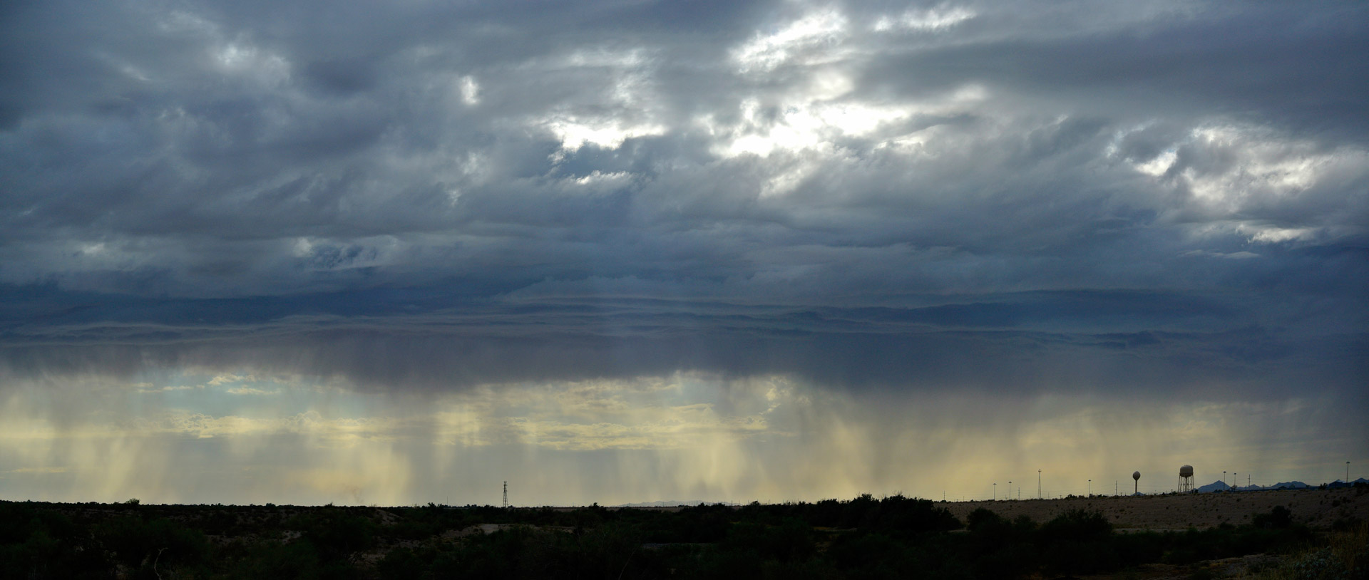 desert rain clouds free photo