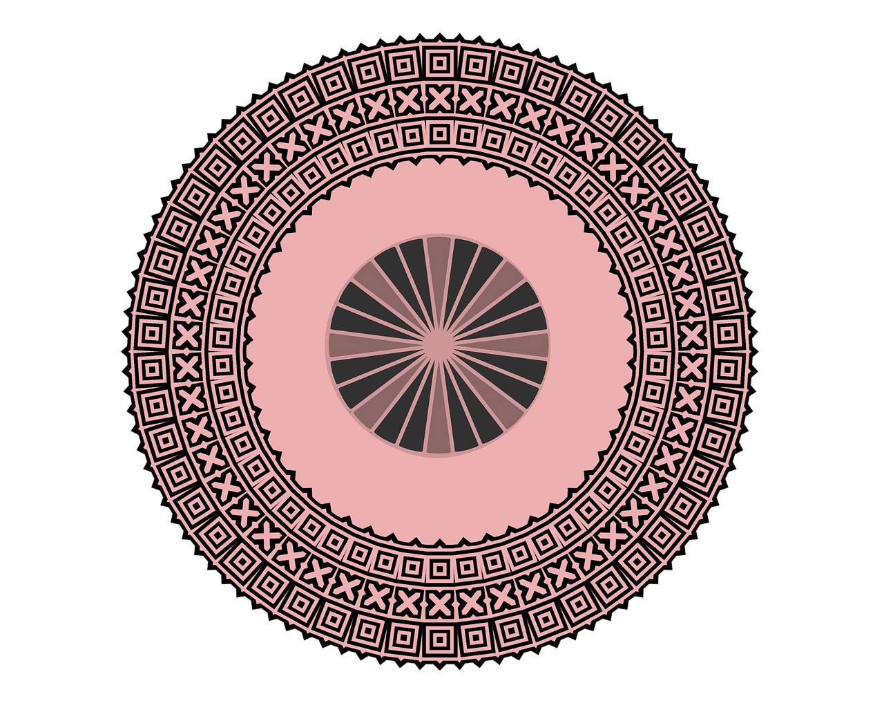 design  circular  aztec free photo