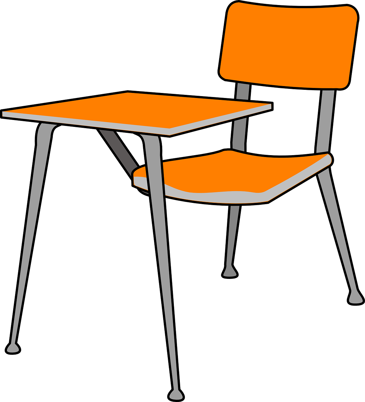 desk school chair free photo
