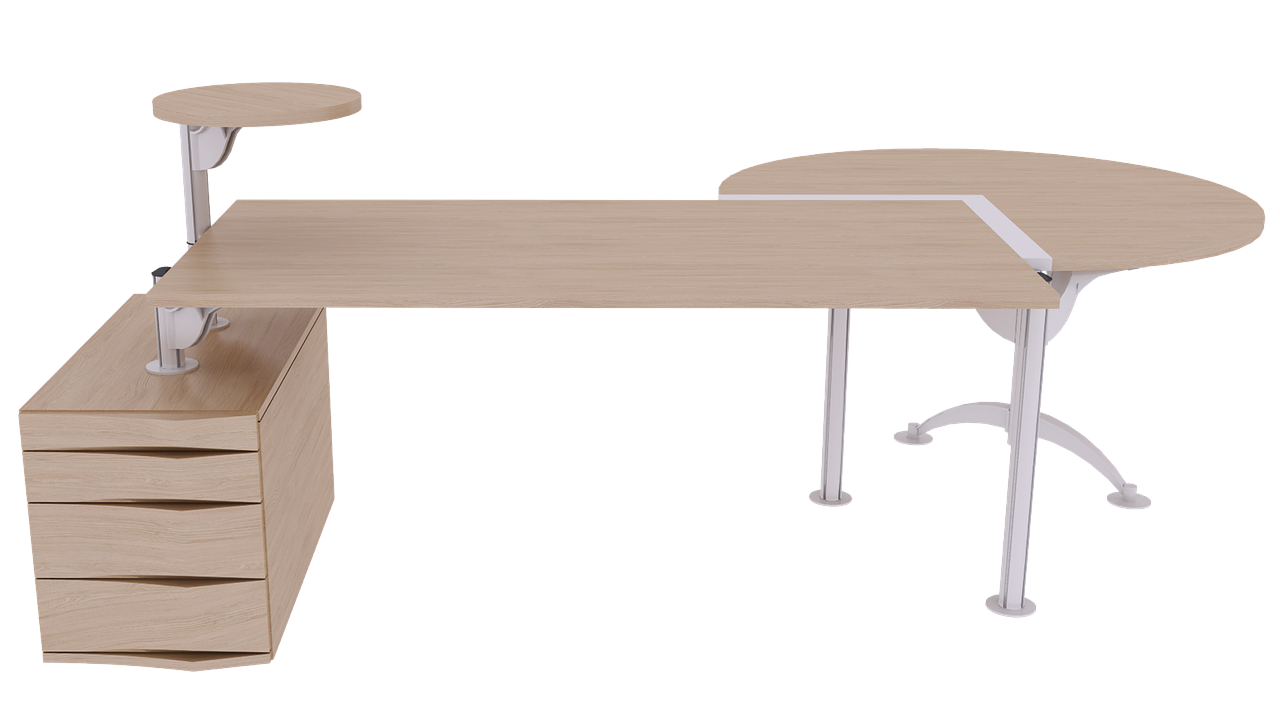 desk  wood  furniture free photo