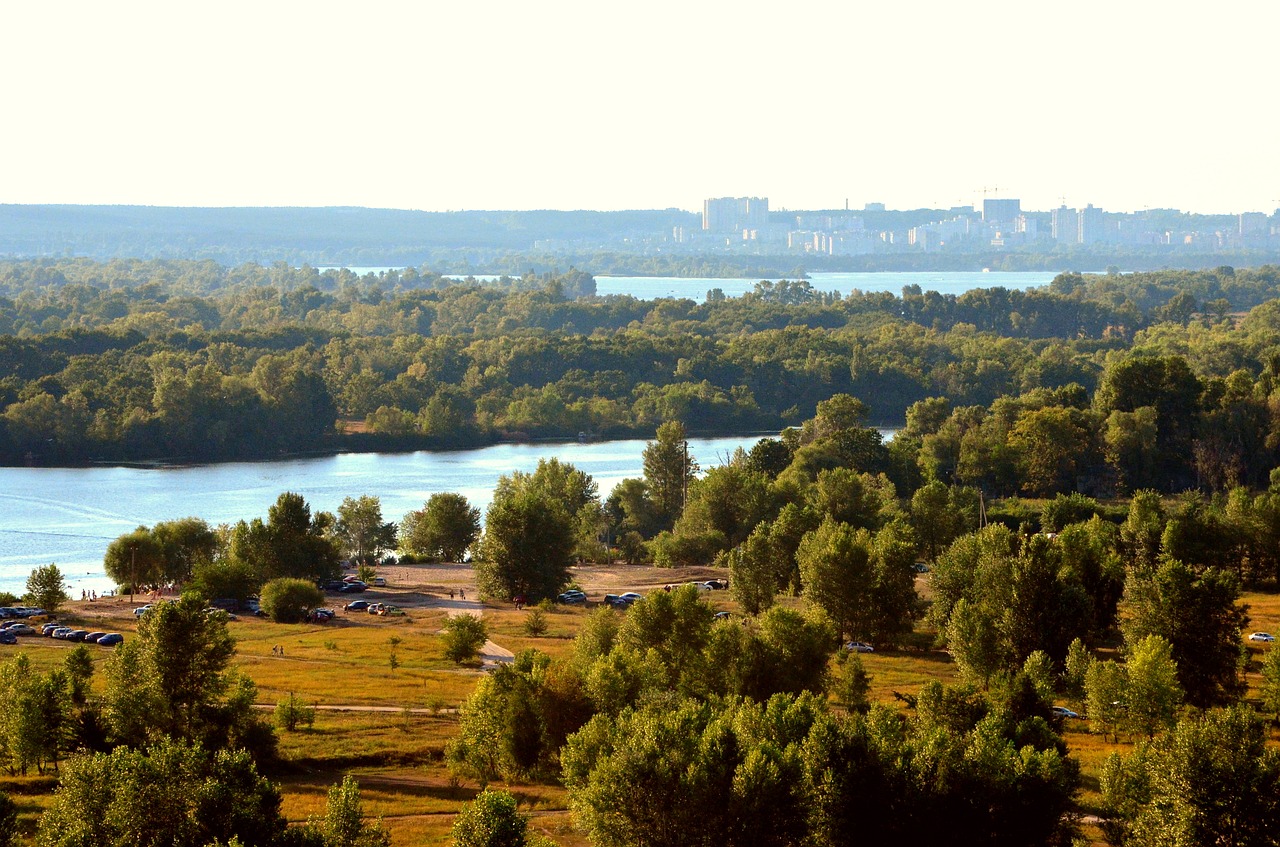 desna river landscape free photo