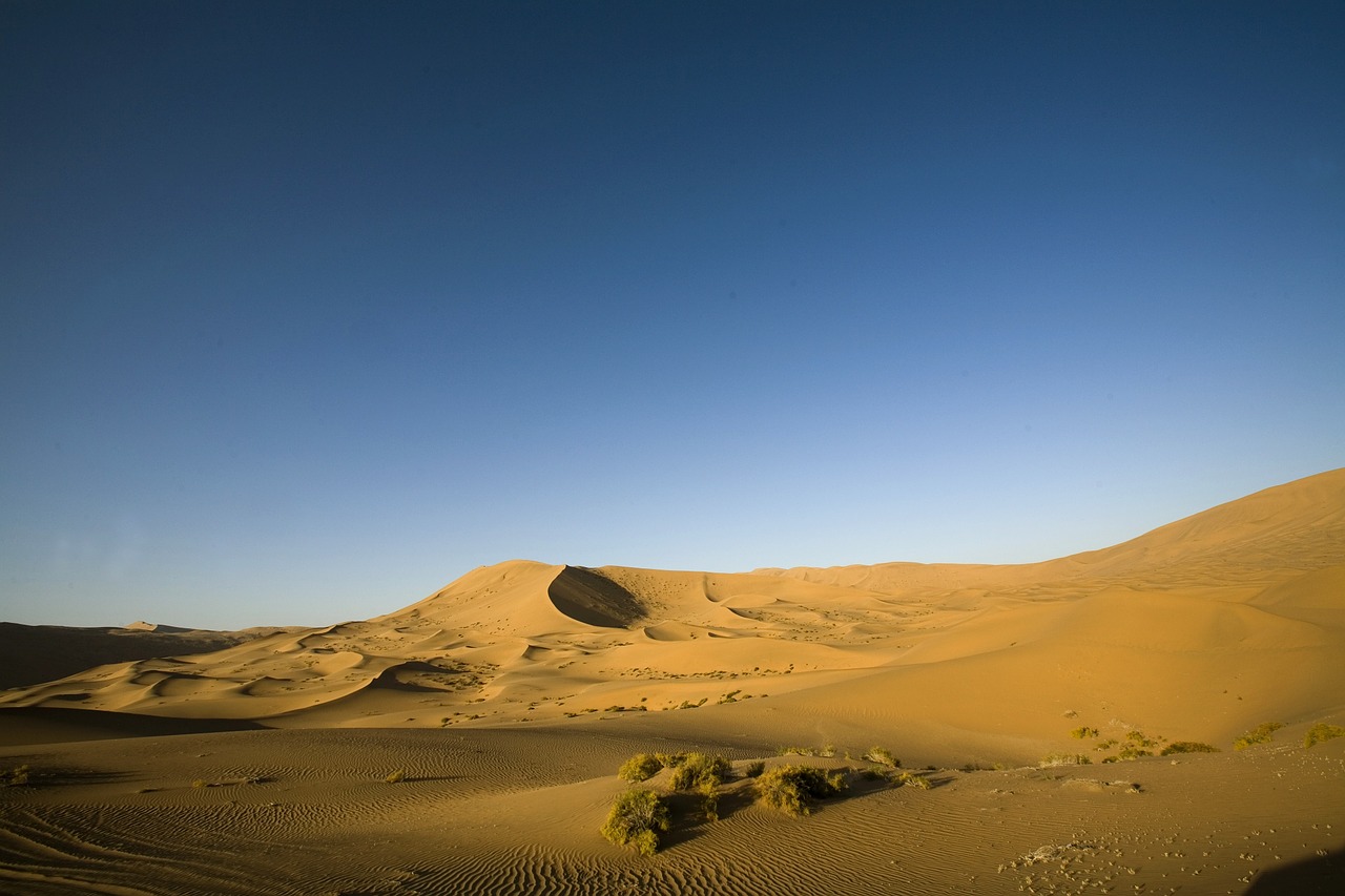 desolate desert badanjilin free photo