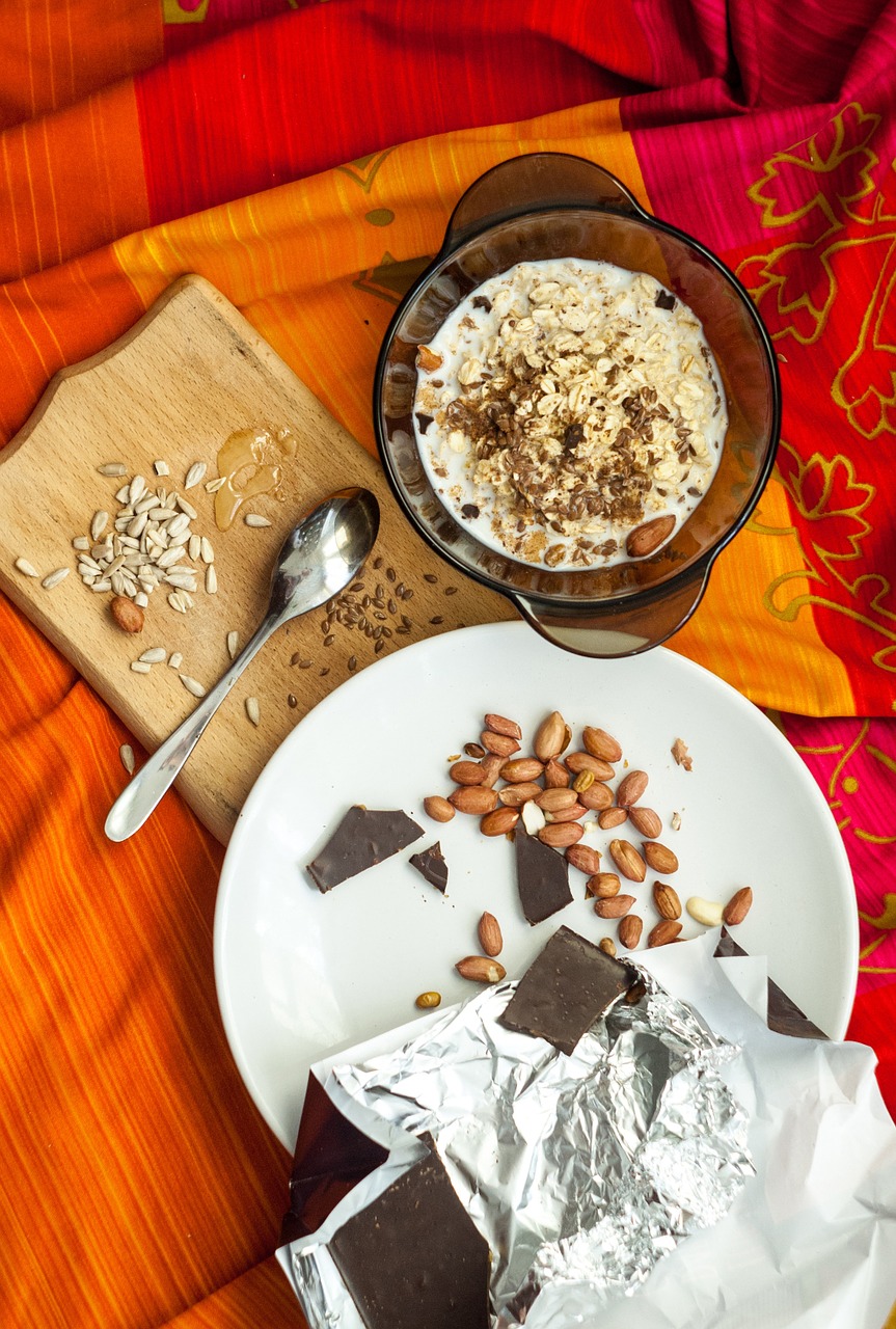 dessert food oatmeal free photo