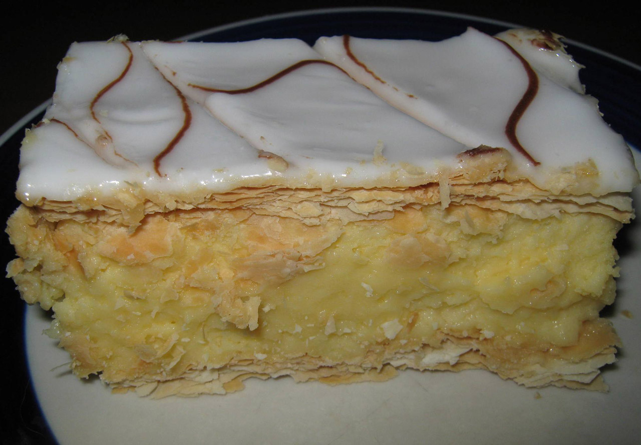 cake vanilla slice free photo