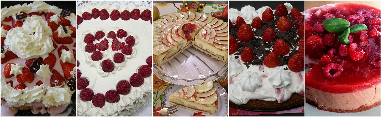 dessert cake collage free photo