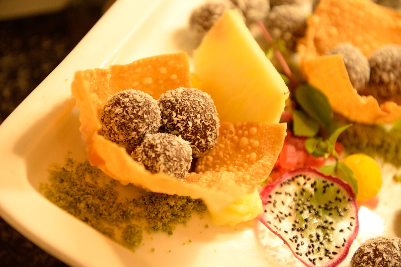 dessert truffle sweet free photo