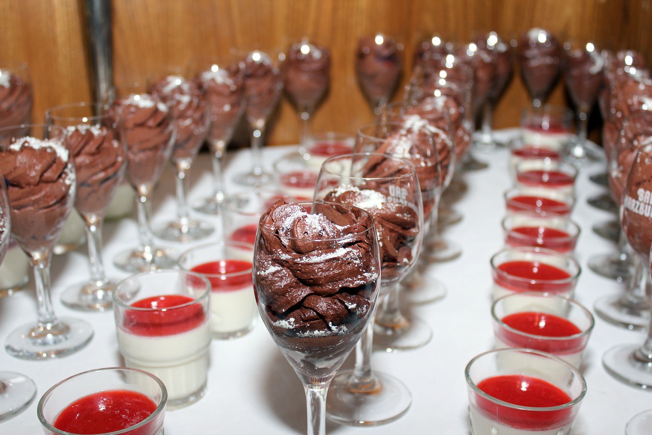 dessert glass delicious free photo