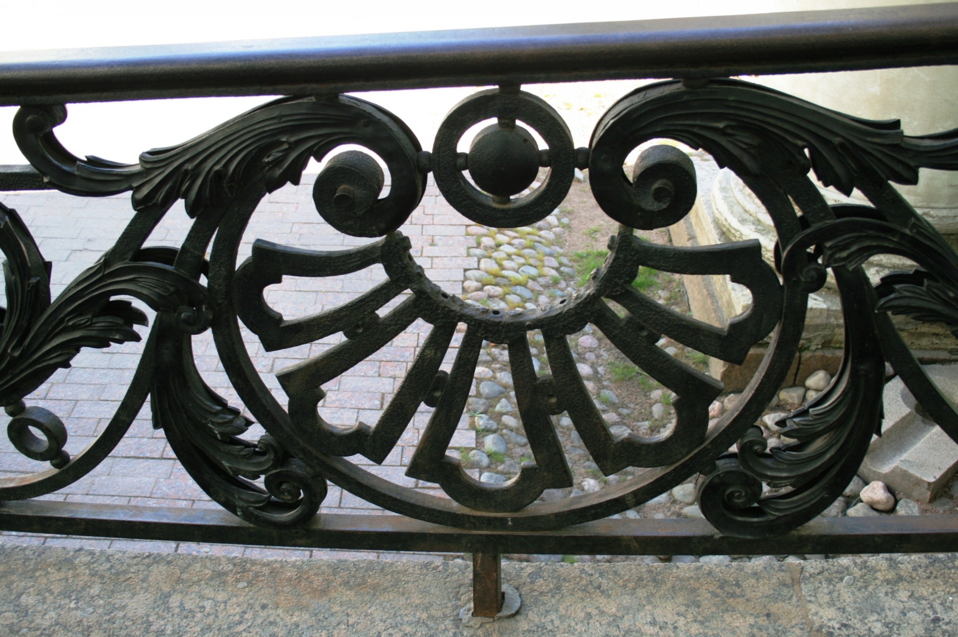 railing detail decorative free photo