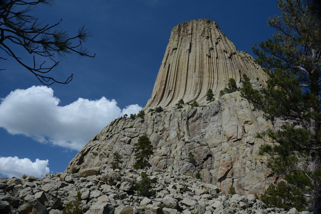 devil's tower national monument wyoming free photo