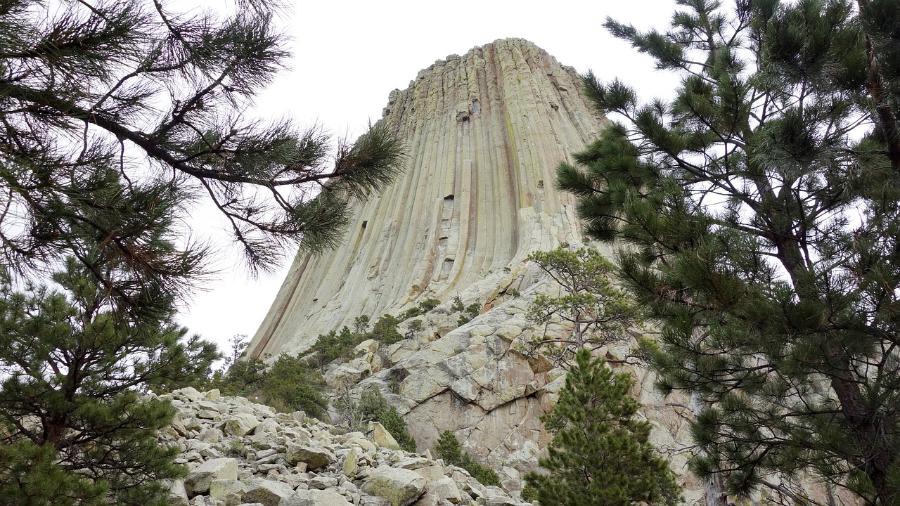 devils tower national park america free photo