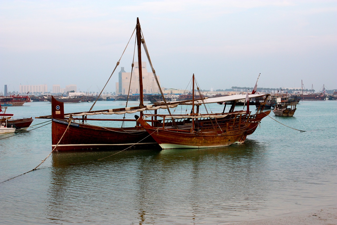 dhow doha qatar free photo