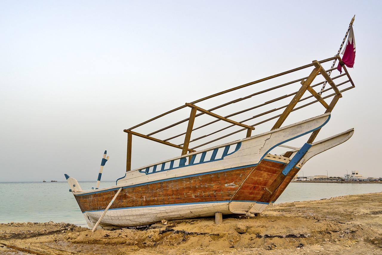dhow  sailing vessel  transportation free photo