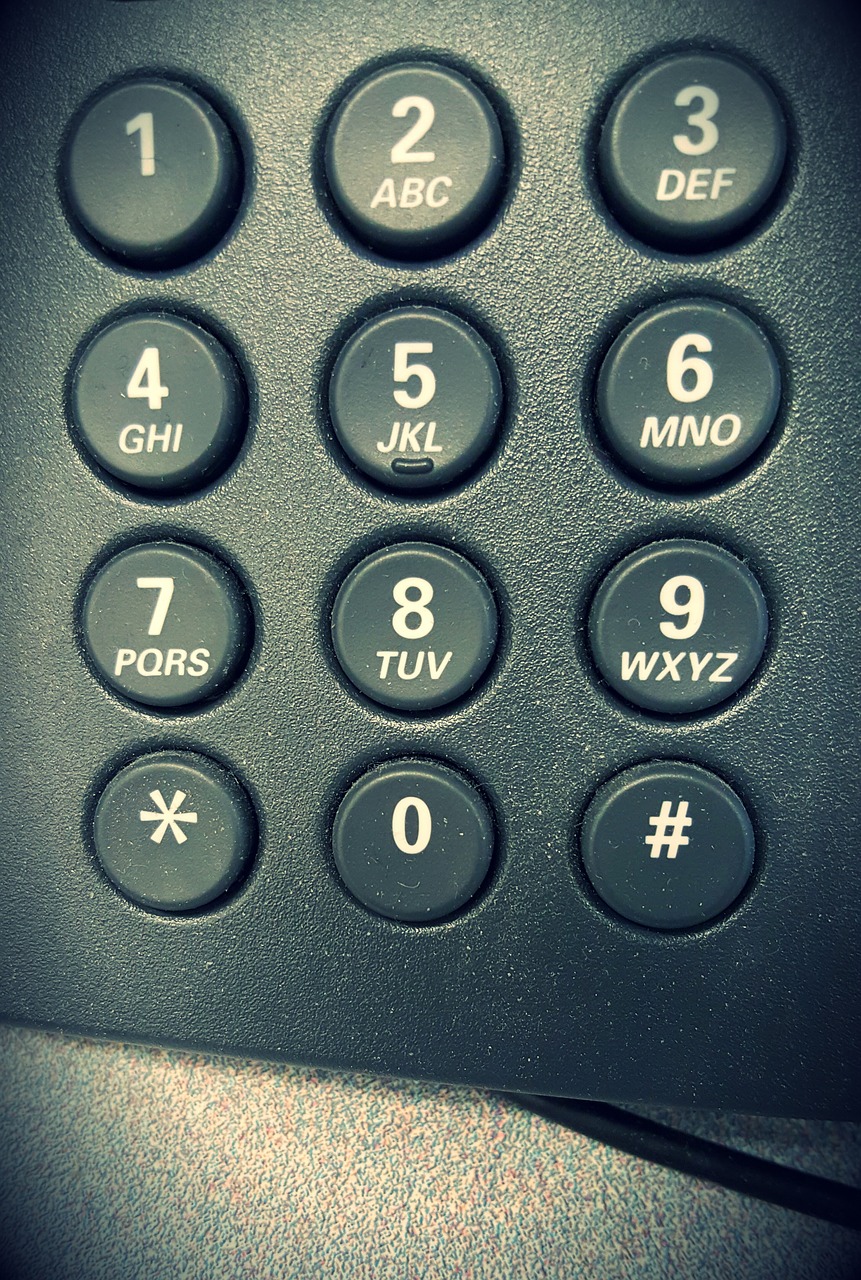 dial dialer numbers free photo