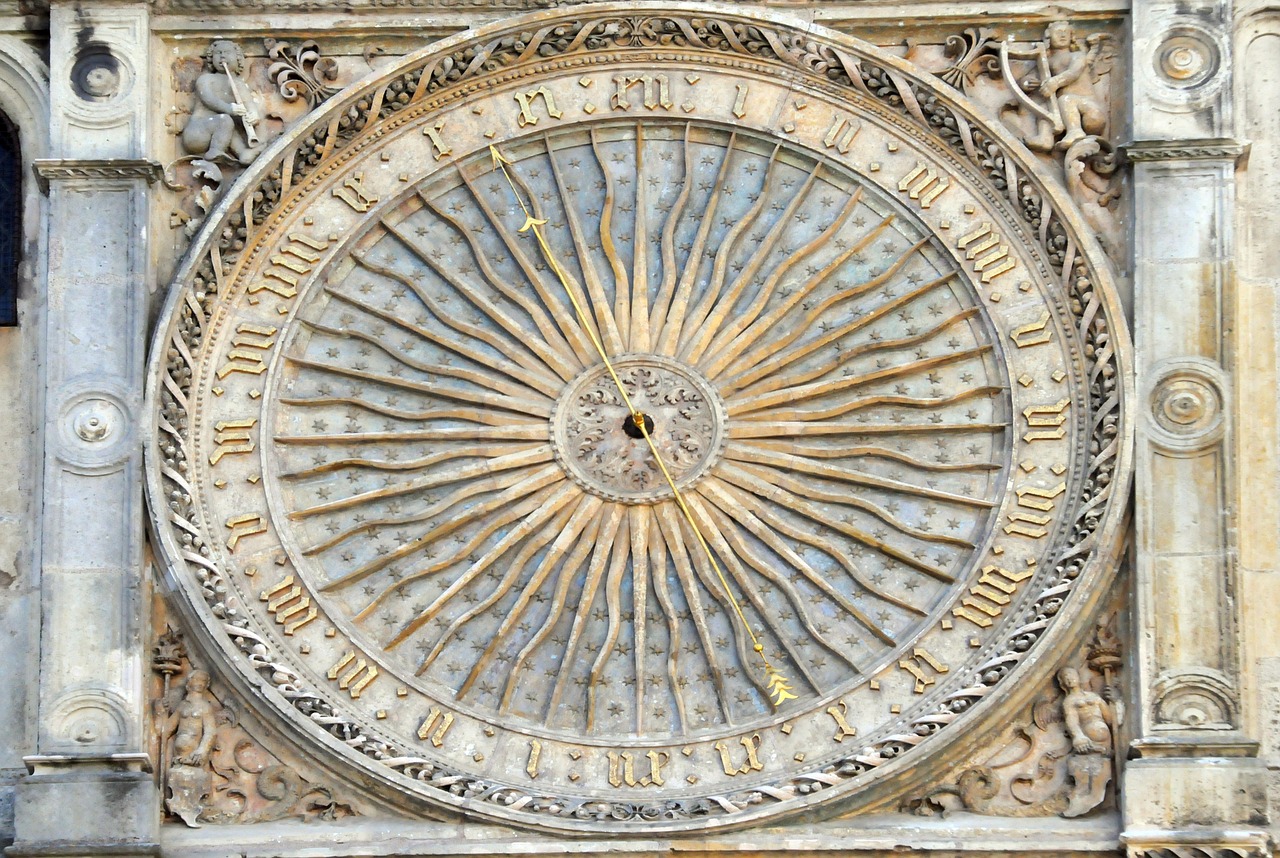 dial clock cathedral free photo